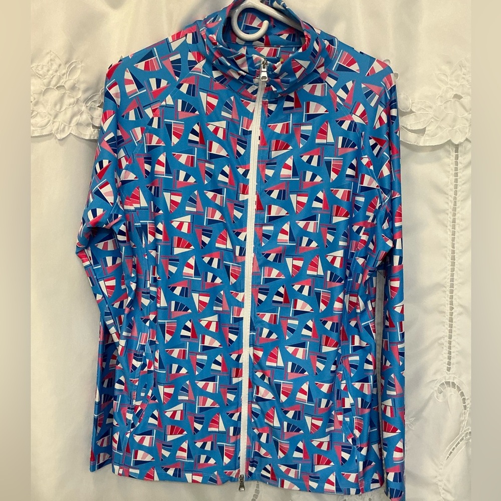 Tee 2 Sea full zip athletic top